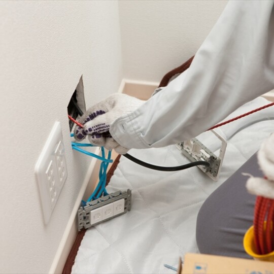 電源の配線チェック